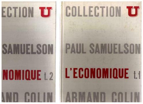 L'économique - tomes 1  & 2  - Paul A. Samuelson - MIT 1968, Livres, Livres d'étude & Cours, Utilisé, Enseignement supérieur, Enlèvement ou Envoi