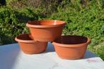 §  3 vasques en plastique 23x10 cm, Jardin & Terrasse, Neuf, Enlèvement ou Envoi, Moins de 25 cm, Rond