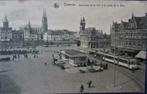POSTKAART- OOSTENDE, PANORAMA EN UITGANG STATION  1925, Collections, Cartes postales | Belgique, Affranchie, Flandre Occidentale