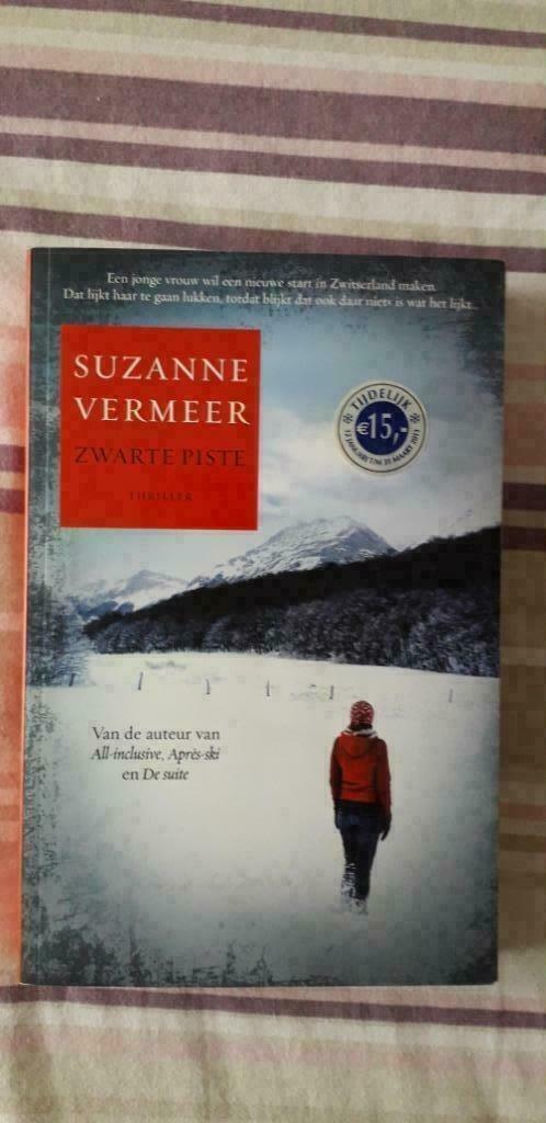 Suzanne Vermeer: Zwarte piste, Livres, Thrillers, Comme neuf, Pays-Bas, Enlèvement ou Envoi