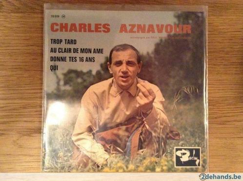 single charles aznavour, Cd's en Dvd's, Vinyl | Overige Vinyl