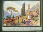 Laghi di Lugano COMO e MAGGIORE ca1920 WEHRLI Kilchberg CH., Ophalen of Verzenden