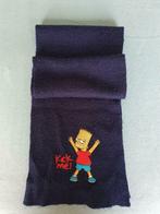 Donkerblauwe sjaal Bart Simpson, Jongen, 110 t/m 116, Gebruikt, Ophalen of Verzenden