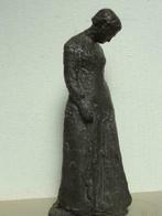 PIERRE HEYMANS °1935 BXL bronzen staande figuur brons gesign, Antiek en Kunst, Kunst | Beelden en Houtsnijwerken, Ophalen