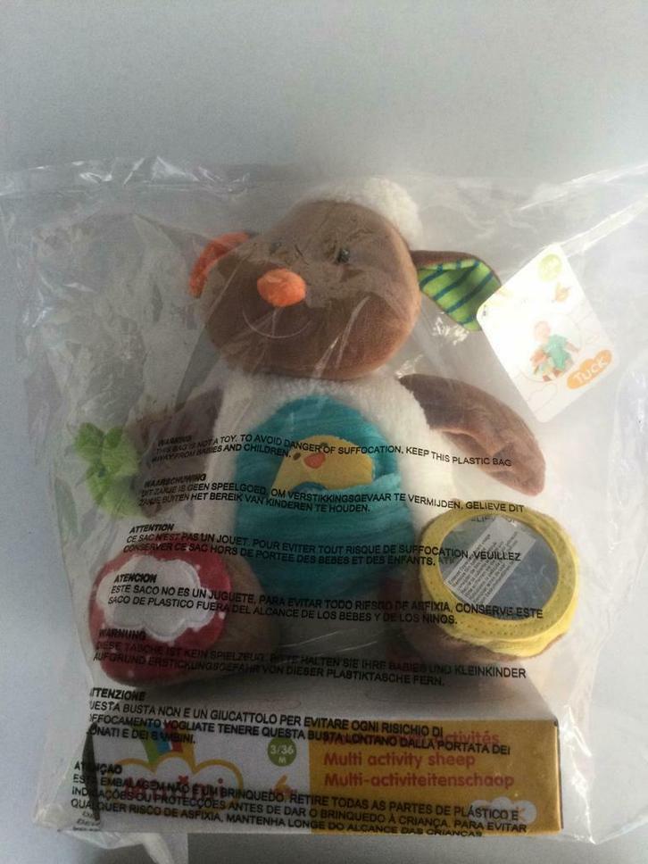 Minimi Toys Schaap, Kinderen en Baby's, Speelgoed | Babyspeelgoed, Nieuw, Rammelaar, Met geluid, Ophalen of Verzenden