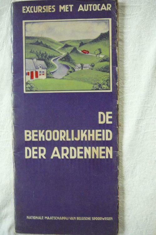De bekoorlijkheid der Ardennen excursies met autocar, Livres, Guides touristiques, Utilisé, Guide ou Livre de voyage, Benelux
