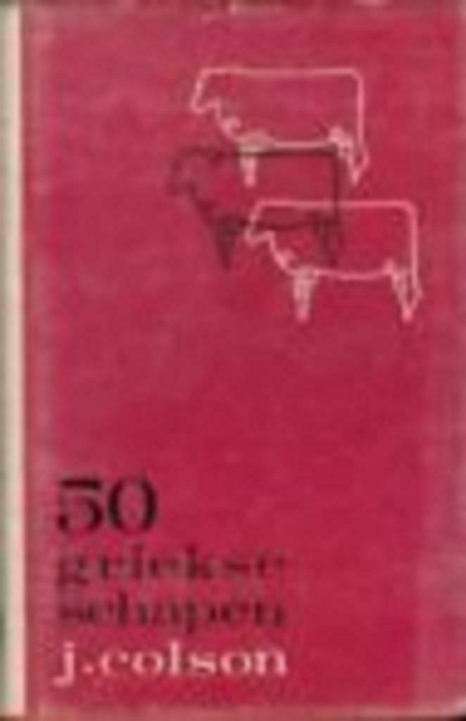 Jan Colson.  50 Griekse schapen., Livres, Romans, Comme neuf, Belgique, Enlèvement ou Envoi