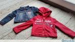 2 in 1 sweatvest met kap en jeansjasje DISNEY mt 98 - NIEUW!, Verzenden, Nieuw, Jas