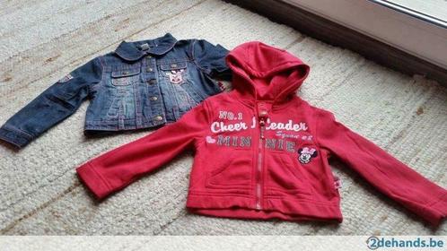 2 in 1 sweatvest met kap en jeansjasje DISNEY mt 98 - NIEUW!, Kinderen en Baby's, Kinderkleding | Maat 98, Nieuw, Jas, Verzenden