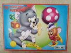 Poster puzzle Tom et Jerry 56 pièces, Comme neuf, Plus de 50 pièces, 4 à 6 ans, Enlèvement ou Envoi