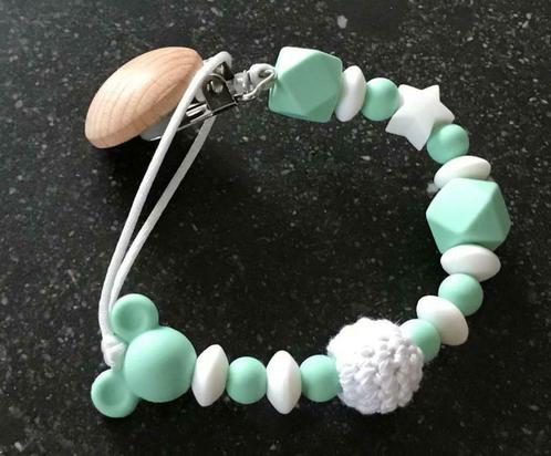 Knappe fopspeenketting - speenkoord met Mickey Mouse NIEUW, Kinderen en Baby's, Babymode-accessoires, Nieuw, Ophalen of Verzenden