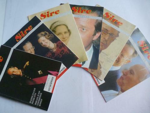 Sire. Het verhaal van een koning. 8 magazines. 1991, Verzamelen, Koningshuis en Royalty, Zo goed als nieuw, Tijdschrift of Boek