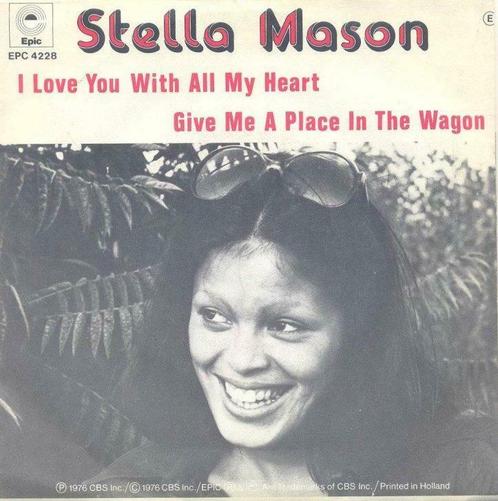 Stella Mason – I love you with all my heart - Single, Cd's en Dvd's, Vinyl | Overige Vinyl, Gebruikt, Ophalen of Verzenden