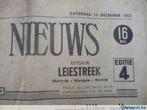 Oud Weekblad 'Het Wekelijks Nieuws', Utilisé, Enlèvement ou Envoi