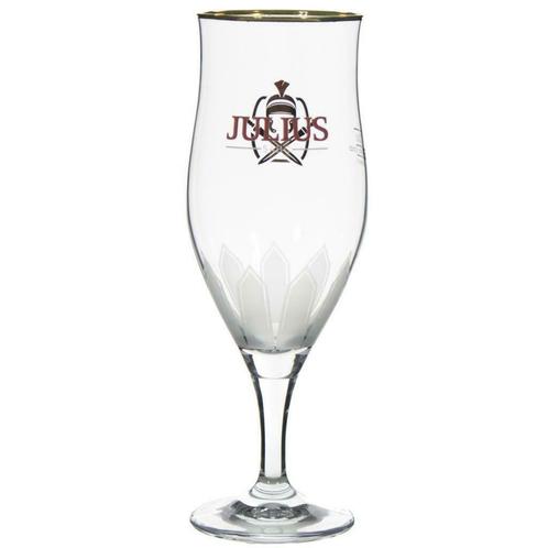 3 Julius bierglazen 33 cl, Verzamelen, Glas en Drinkglazen, Nieuw, Bierglas, Ophalen of Verzenden