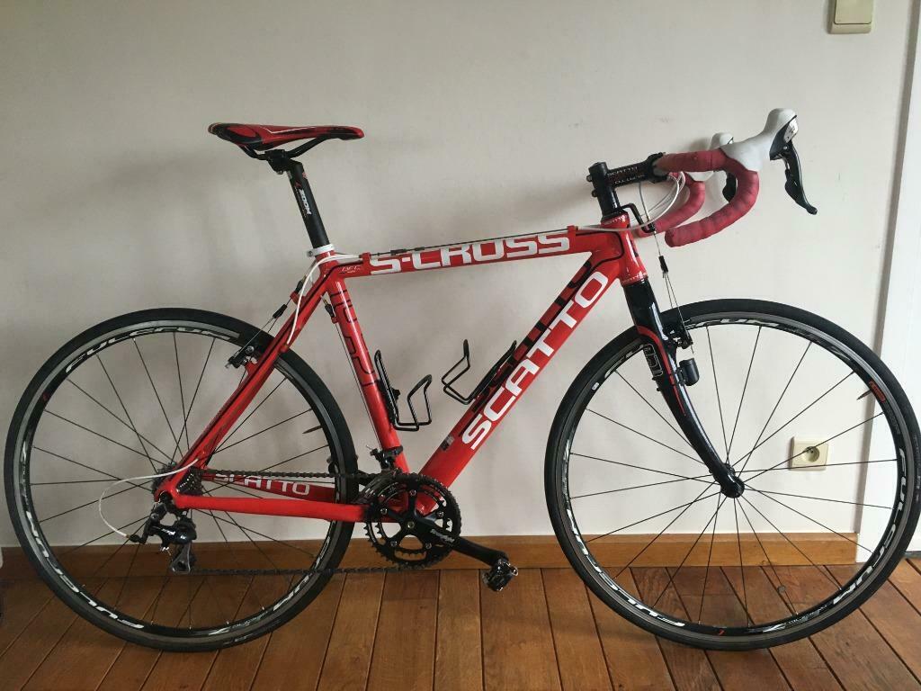 ② Scatto cyclocross/racefiets maat 52-54 met extra set wielen — Vélos | BMX  \u0026 Freestyle — 2ememain