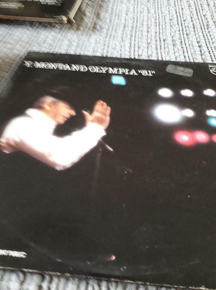 DISQUE YVES MONTAND OLYMPIA "81", Cd's en Dvd's, Vinyl | Pop, Gebruikt, Ophalen of Verzenden