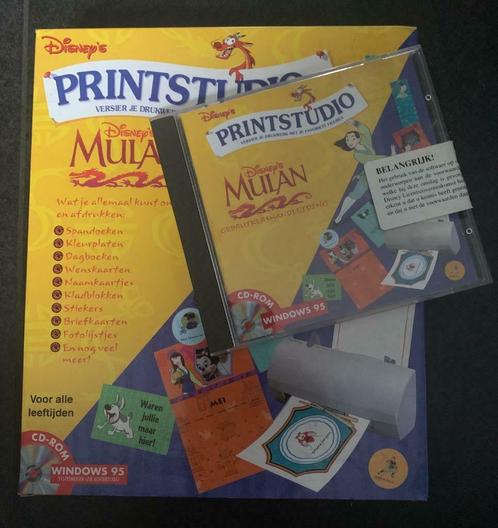Print studio en meer, Kinderen en Baby's, Speelgoed | Educatief en Creatief, Gebruikt, Knutselen, Ontdekken, Ophalen of Verzenden