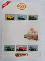 Le flyer de la collection Dinky 1/1989, Comme neuf, Matchbox, Enlèvement ou Envoi