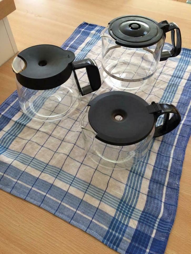 Koffiekan (glas), Huis en Inrichting, Keuken | Keukenbenodigdheden, Gebruikt, Ophalen of Verzenden