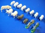 Lot de 15 figurines de moutons/brebis/béliers miniatures, Collections, Jouets miniatures, Utilisé, Enlèvement ou Envoi