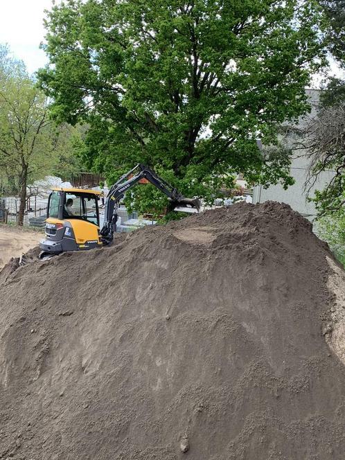 Gezeefde teelaarde - zwarte zand (Afhalen en Leveren), Tuin en Terras, Zand, Nieuw, Overige typen, Ophalen of Verzenden