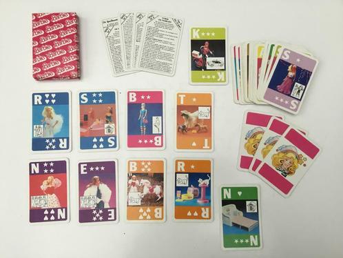 Vintage kaartspel Barbie jaren 80, Hobby en Vrije tijd, Gezelschapsspellen | Kaartspellen, Gebruikt, Ophalen of Verzenden