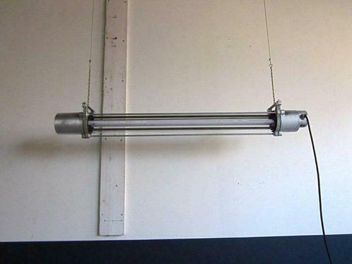 vintage industriële lamp, 5 jaar garantie, warm dimbaar led, Antiek en Kunst, Curiosa en Brocante, Ophalen