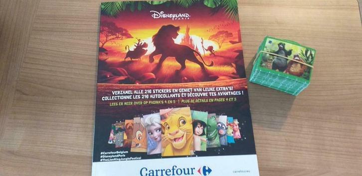 Volledige stickerset + stickeralbum Disney The Lion King, Verzamelen, Stickers, Nieuw, Winkel of Supermarkt, Ophalen of Verzenden
