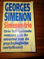 Georges Simenon trio, Livres, Romans, Comme neuf, Simenon, Enlèvement ou Envoi