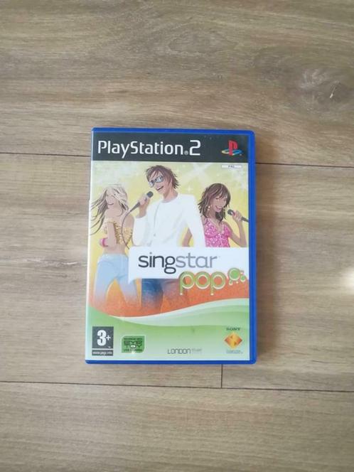 SingStar Pop (PS2), Consoles de jeu & Jeux vidéo, Jeux | Sony PlayStation 2, Utilisé, Musique, 3 joueurs ou plus, À partir de 3 ans