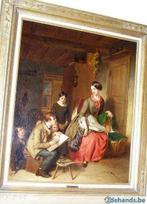 schilderij Thomas WEBSTER (1800-1886), Antiek en Kunst