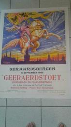 affiche geraardsbergen 11 sept.1960, Collections, Comme neuf, Envoi