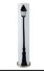 staande decorlamp  - Ariane, Huis en Inrichting, Lampen | Vloerlampen, Ophalen, Nieuw, Kunststof, 100 tot 150 cm