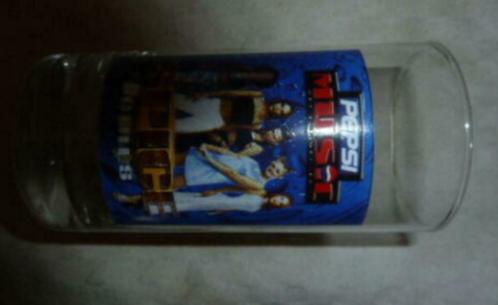 # limonade glas PEPSI Music ' Spice Girls ', Verzamelen, Glas en Drinkglazen, Nieuw, Frisdrankglas, Ophalen of Verzenden