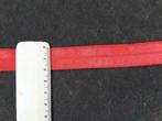ruban élastique rouge 20 mm  pré-plié  71% polyester E20R, Hobby & Loisirs créatifs, Enlèvement ou Envoi, Neuf
