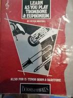 handleiding cursus trombone, Muziek en Instrumenten, Ophalen of Verzenden, Gebruikt