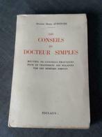 Les conseils du docteur simples - Docteur Henry Aurenche., Livres, Autres sciences, Utilisé, Enlèvement ou Envoi