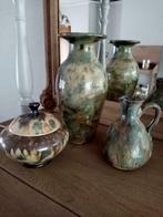 2 VAZEN + BONBONSCHAALTJE, Antiquités & Art, Enlèvement ou Envoi