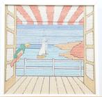 Haakwerkje ingekaderd zeezicht, Enlèvement ou Envoi, Comme neuf