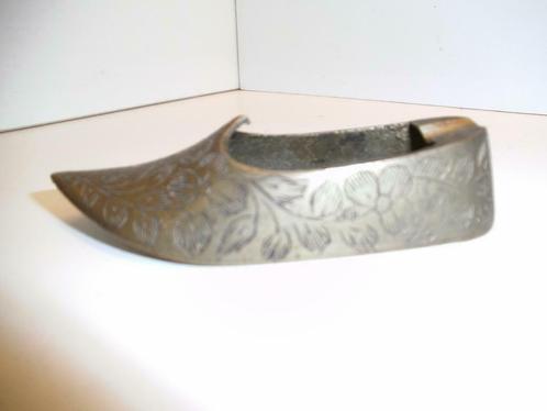 Cendrier antique/vintage-cuivre (chaussure) (DS184-g), Antiquités & Art, Curiosités & Brocante, Enlèvement ou Envoi