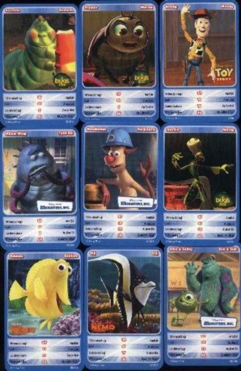 Disney-Pixar Delhaize speelkaarten + album, Verzamelen, Disney, Nieuw, Papier, Kaart of Schrift, Overige figuren, Verzenden