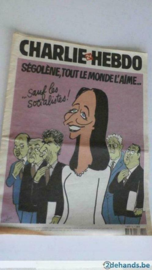 Charlie Hebdo N ° 740 Ségolène tout le monde l'aime sauf les, Livres, Journaux & Revues, Utilisé, Autres types, Enlèvement ou Envoi