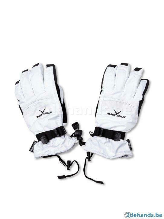black canyon dameshandschoenen wit/zwart M, Sport en Fitness, Skiën en Langlaufen, Nieuw, Ski