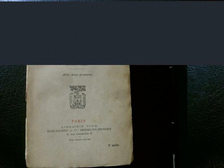 Paroles d'un revenant ** Jacques d'Arnoux, Boeken, Oorlog en Militair, Gelezen, Landmacht, Voor 1940, Verzenden