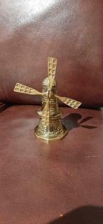 Moulin à vent en bronze avec Belltje, Antiquités & Art, Enlèvement ou Envoi