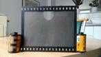 "Kodak" fotolijst 16 x 11 cm vintage '80, Minder dan 50 cm, Metaal of Aluminium, Ophalen of Verzenden, Zo goed als nieuw