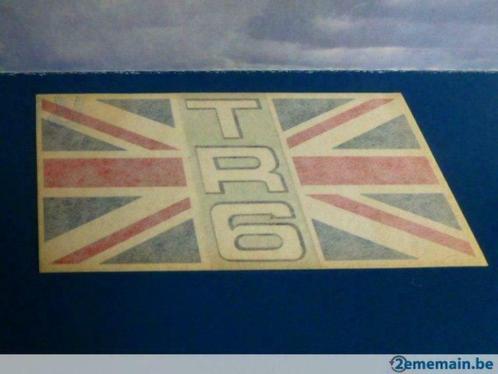 ② TRIUMPH TR6 Union Jack Ancien Autocollant Logo Original NEUF — Autos ...