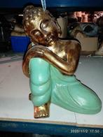 Boeddha relax in terracotta 30 cm, Antiek en Kunst, Ophalen of Verzenden