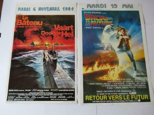 Lot affiches  de films années 80, Collections, Posters & Affiches, Utilisé, Cinéma et TV, Enlèvement
